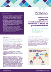 GLOBE Centre Note #2 (Spanish): COVID-19: Hacia la suspensión del servicio de la deuda de países endeudados