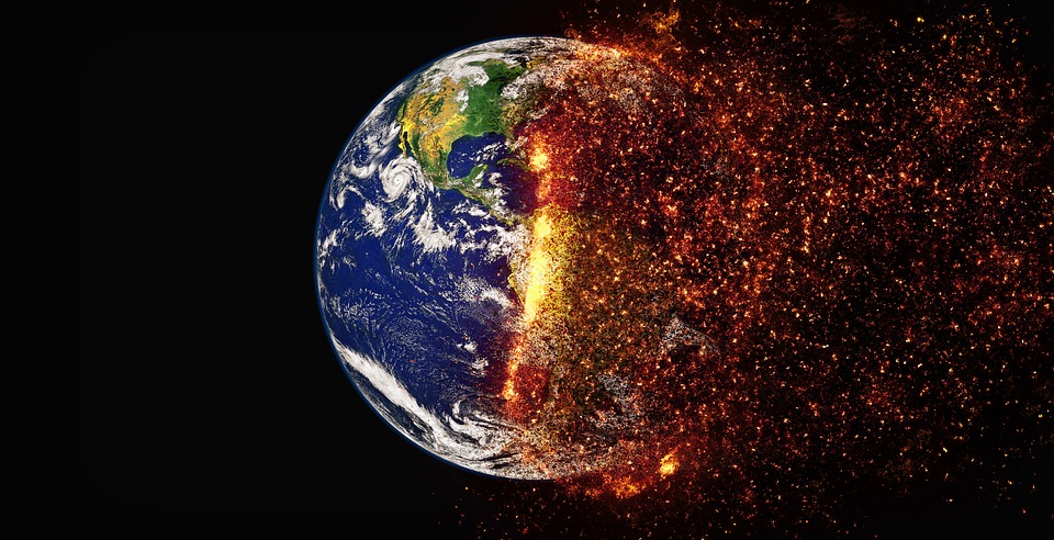 Poster Image - Destructed Earth