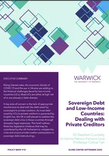 Front Cover of the Policy Brief