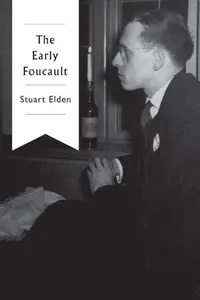 The Early Foucault by Stuart Elden, front cover