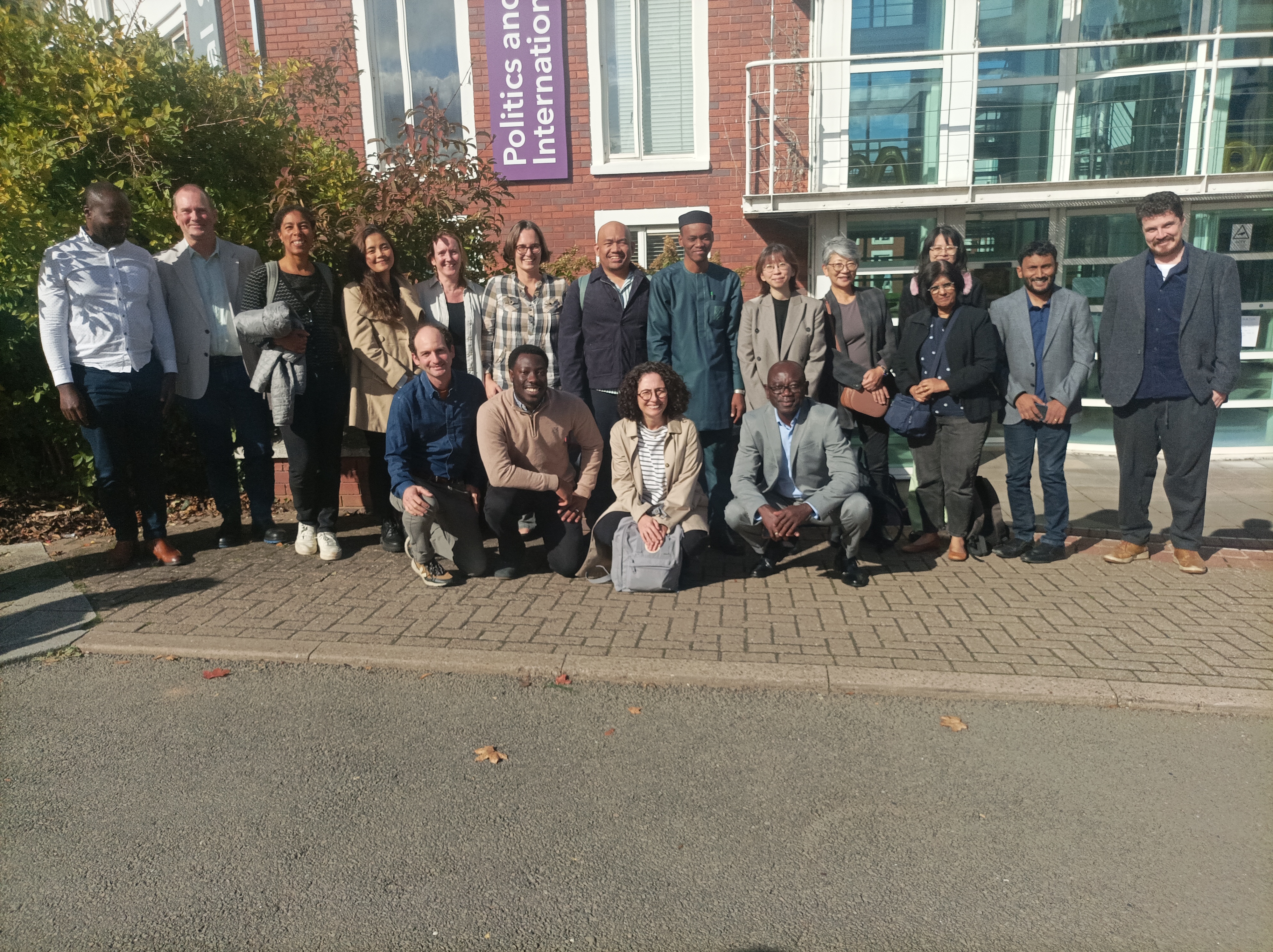 Group photo of the participants of the first FINDEM workshop