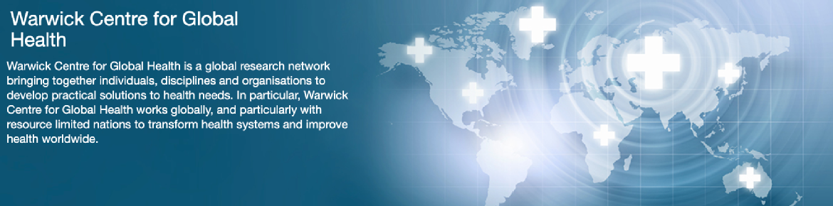 Image of Global Health Research Centre homepage 