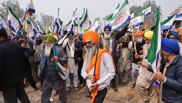 farmer protest in india