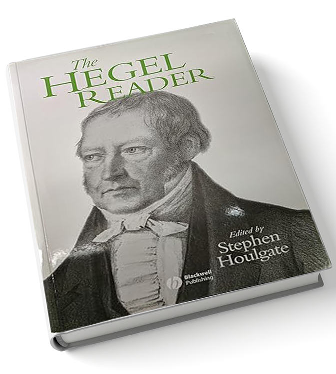 'The Hegel Reader', by Stephen Houlgate book cover