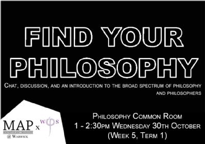 Find Your Philosophy poster