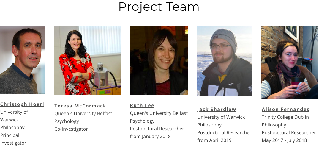 Images of project members