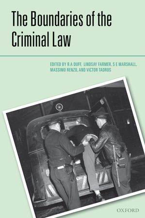 The boundaries of the criminal law
