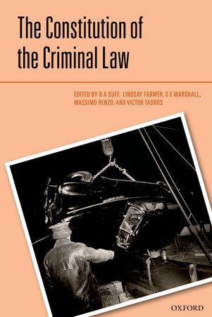 The constitution of the criminal law