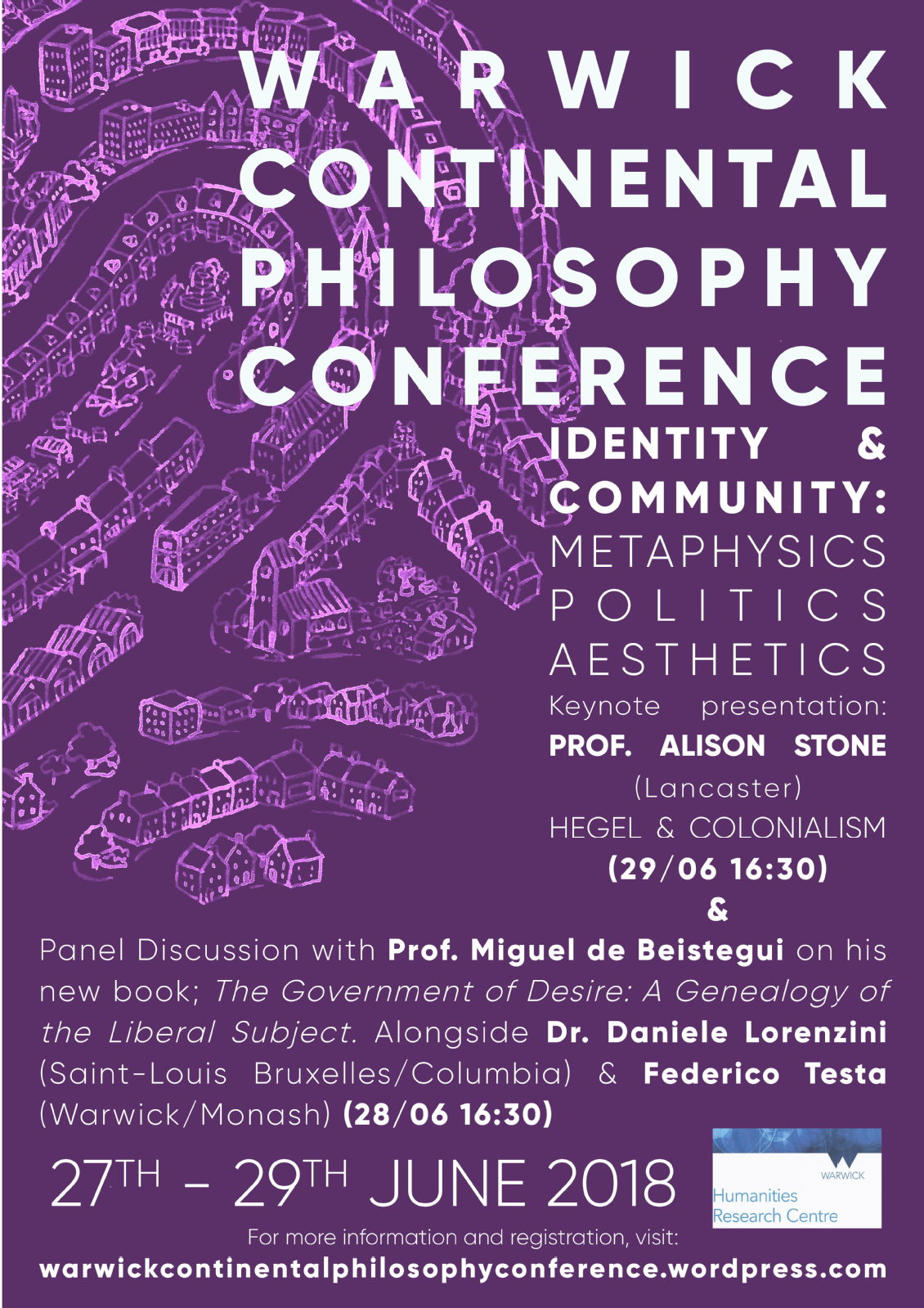 Warwick Continental Philosophy Conference 2018