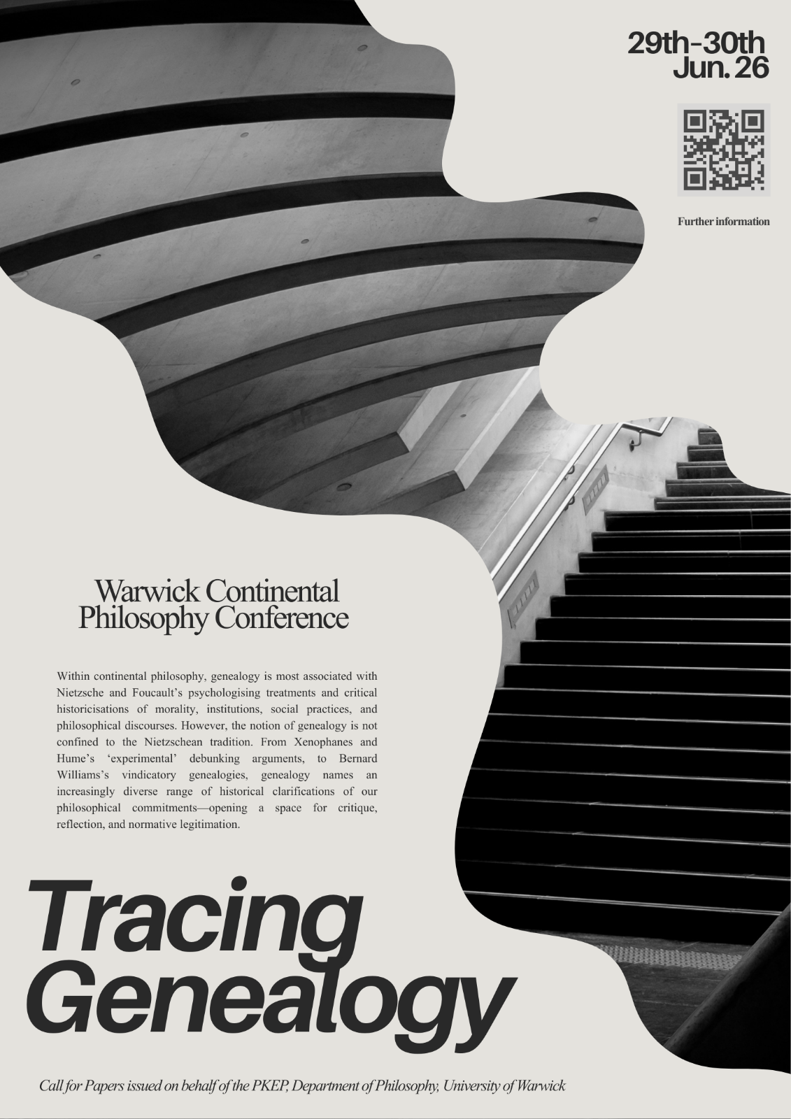 Tracing Genealogy, Warwick Continental Philosophy Conference