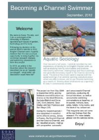 Becoming a Channel Swimming magazine