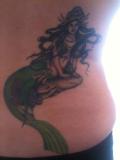 Lee Reed: Lee had this tattoo to celebrate a 2011 Channel swim.