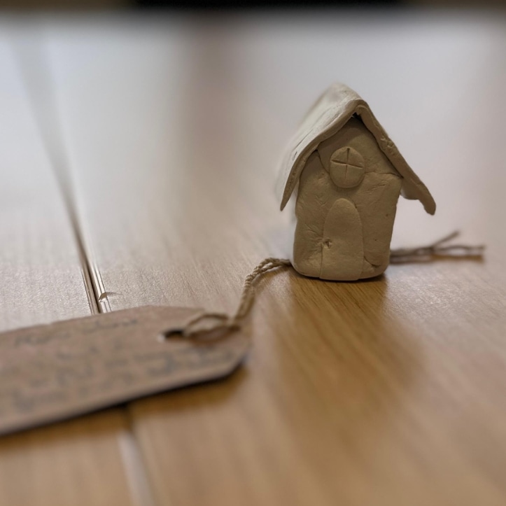 house made of clay
