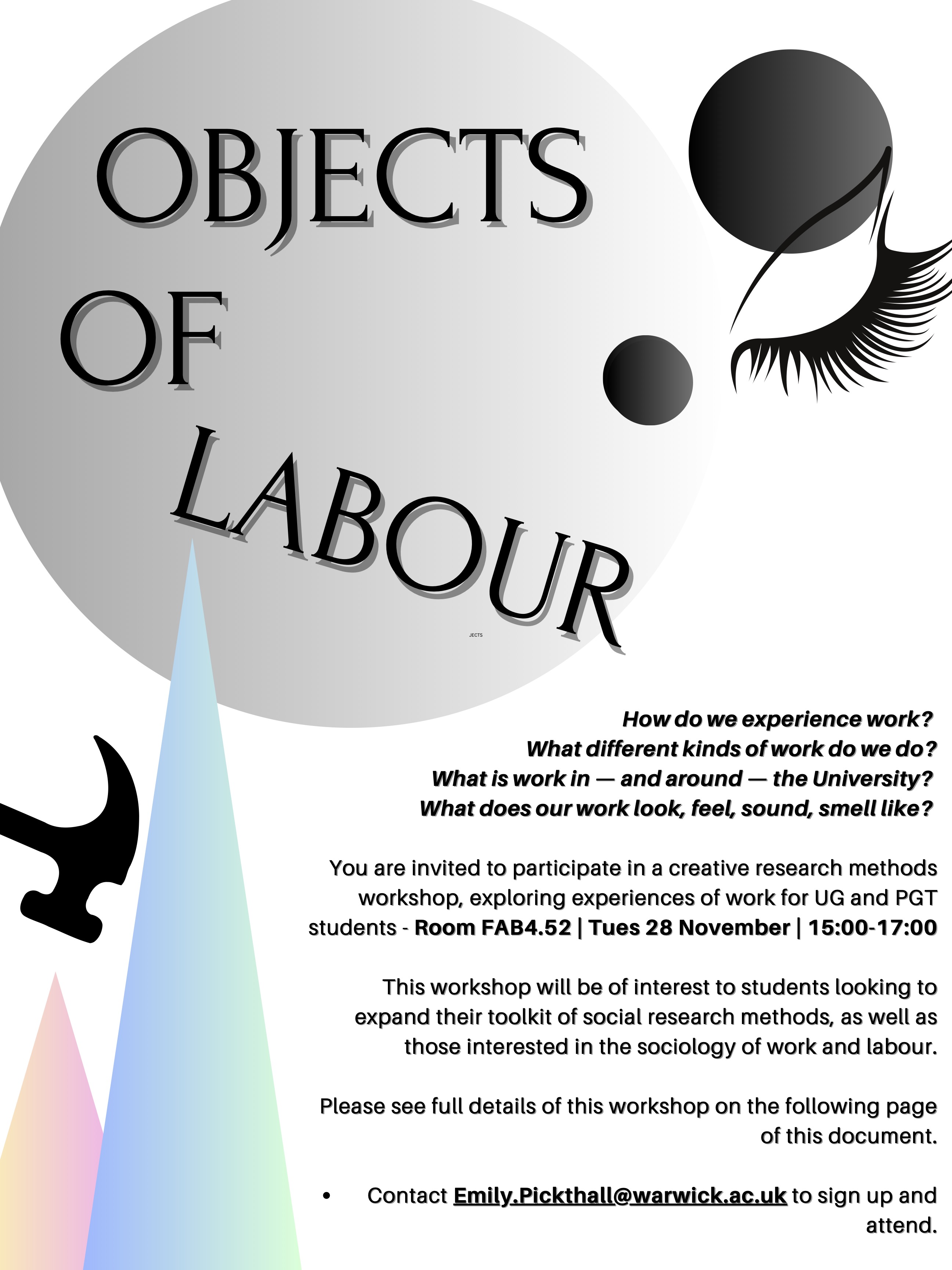 Objects of Labour poster