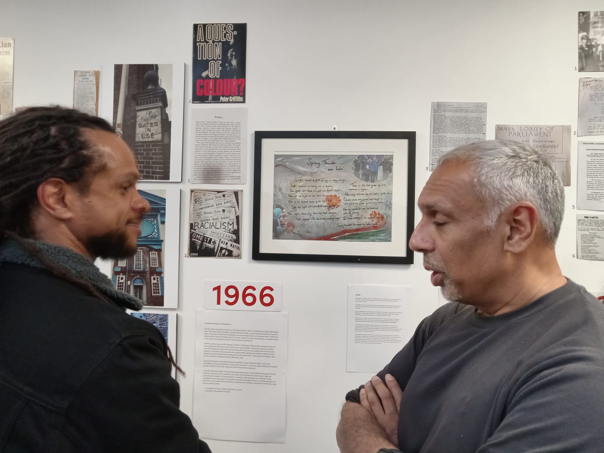 Audience at the exhibition