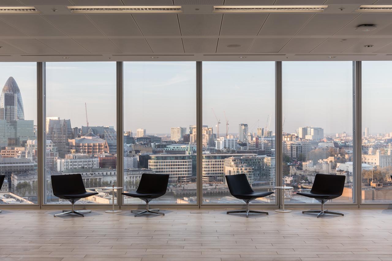 View from WBS at the Shard