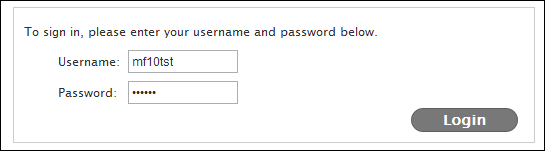 Log in with your WBS username