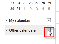 Select other calendars
