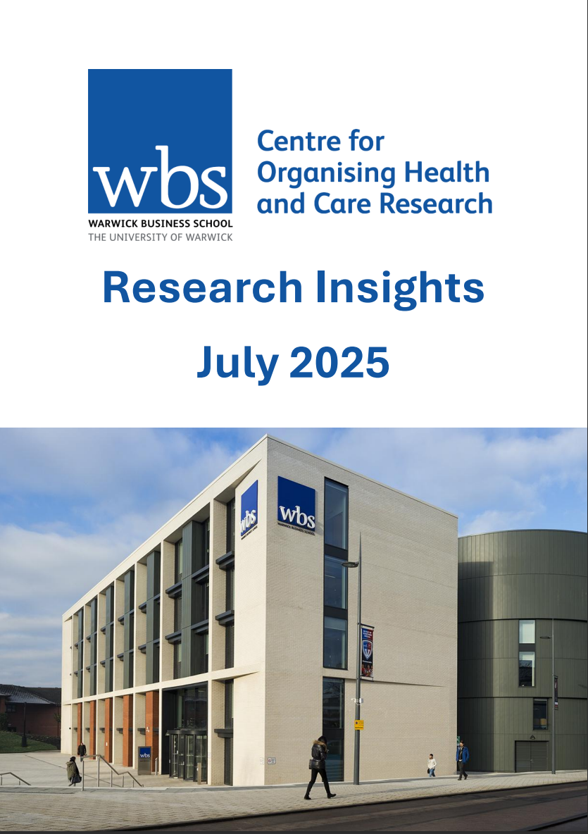 This is a cover image for the Research Insights monthly newsletter