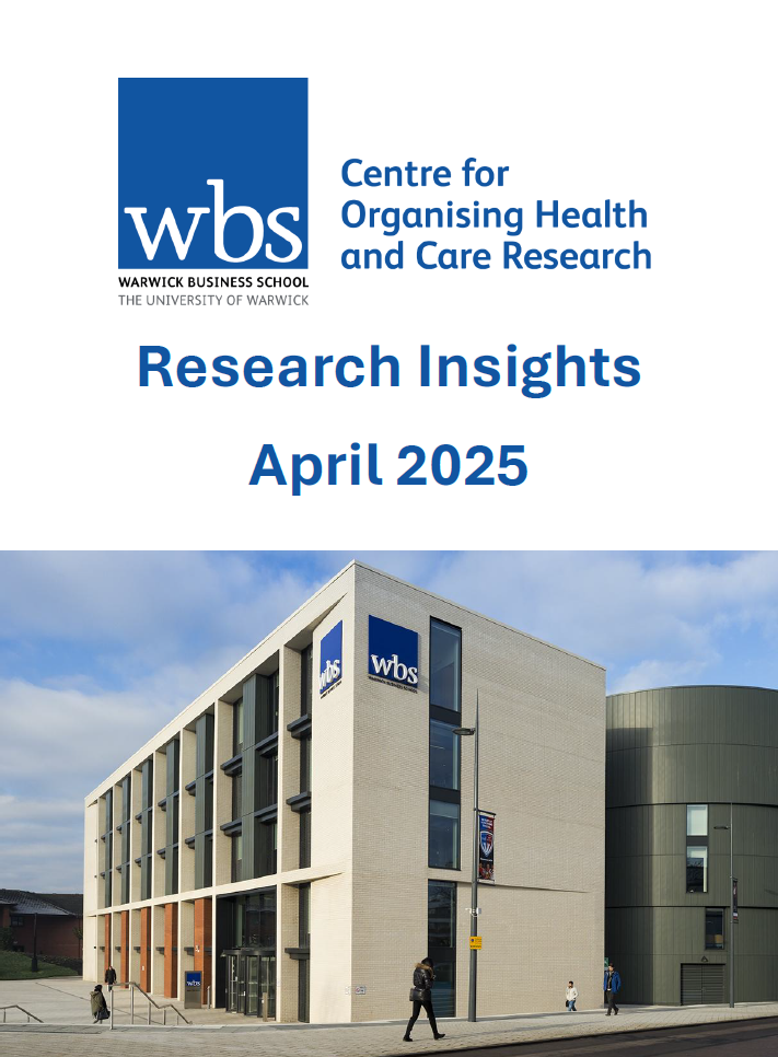 This is a cover image for the Research Insights monthly newsletter