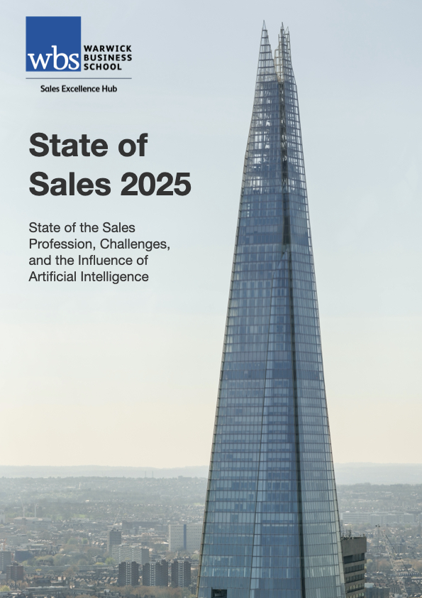 Cover of the State of Sales Report 2025.