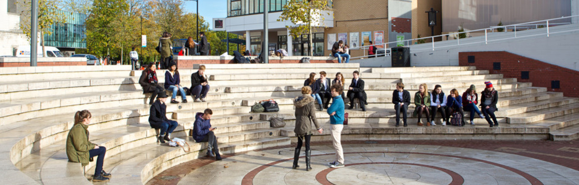 Students on the Piazza