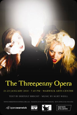 Threepenny Opera flyer