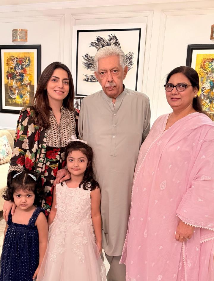 Mahoor and family