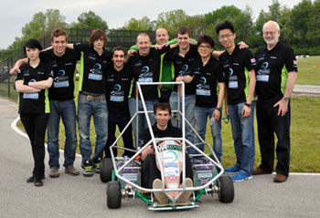 WMG Electric vehicle grand prix team