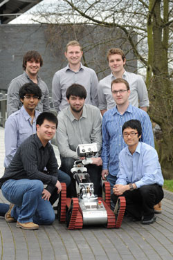 Warwick mobile robotics team