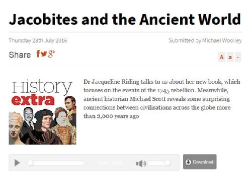 Jacobites and the Ancient World