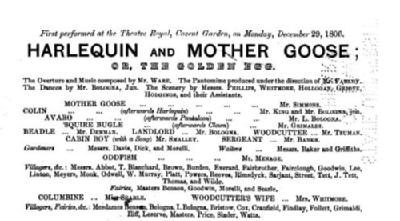 Script from Mother Goose