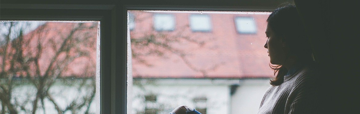 Woman at window