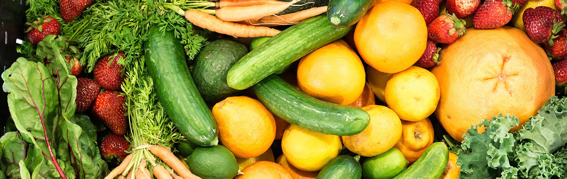Fruit and vegetable selection