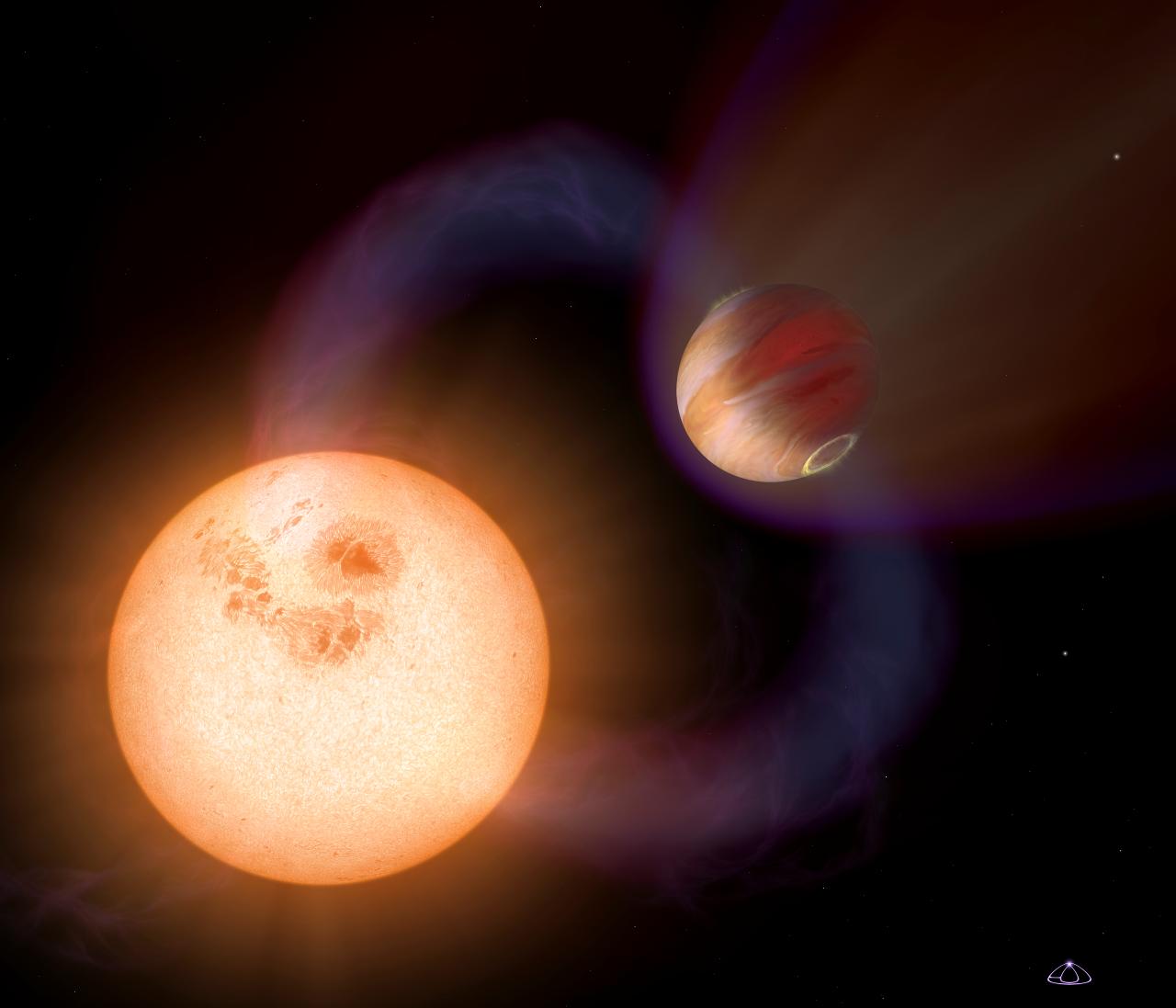 Artist’s Impression of an Ultra-Short-Period Planet