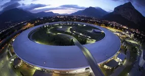 The European Synchrotron Radiation Facility. Photo courtesy of P. Glinter, ESRF.