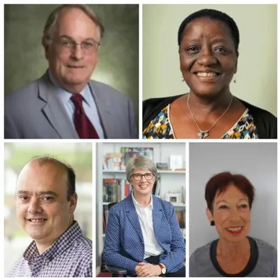 Five of Warwick's new honorary graduates