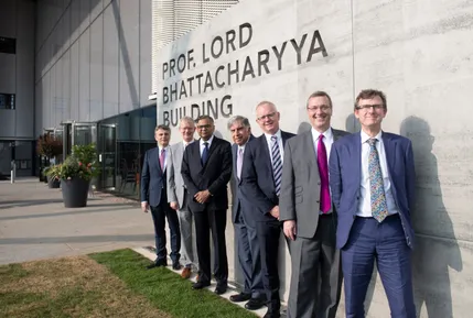 Prof Dr Ralf Speth, Tim Jones, Mr Chandra, Mr Tata, Mark Johnson, Prof Stuart Croft, Prof David Mullins