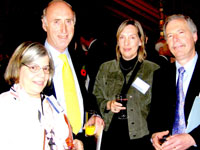 Mrs Ruth Heuman, Edward Golver, Susan Ann Lead & Professor Gad Heuman