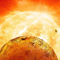 Artist impressions of Kepler-78b, image credit:Harvard-Smithsonian CfA / David Aguilar