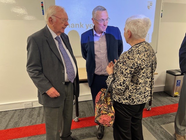 Warwick Retired Staff Association Event