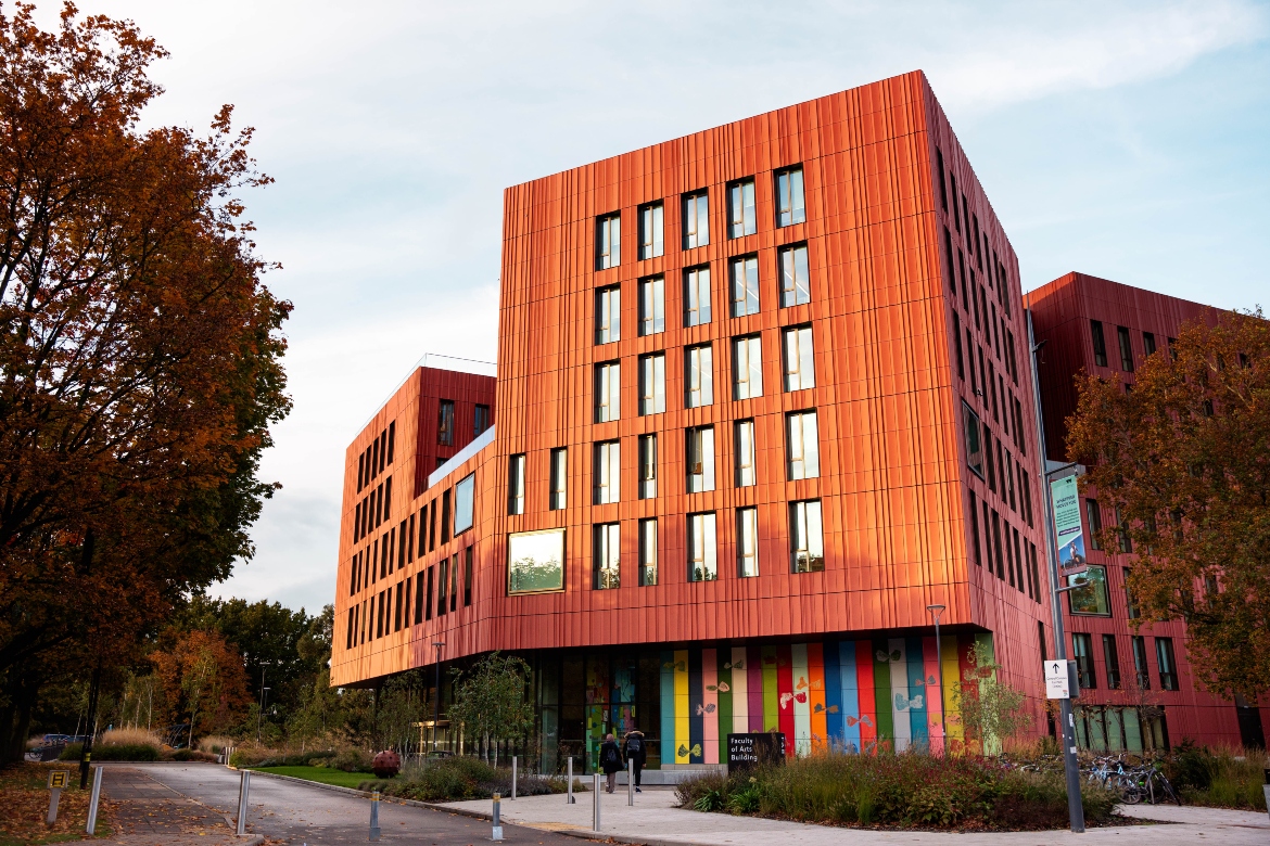 The FAB Building in Autumn. 