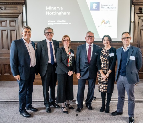 Group photo from the launch