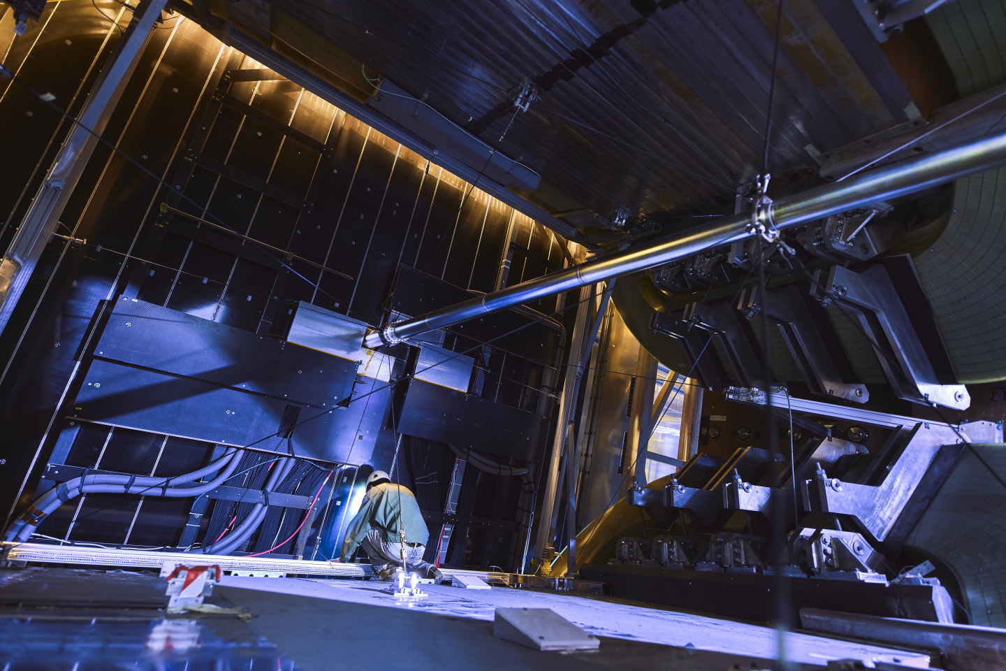 The LHCb detector in 2018. (Image: CERN)