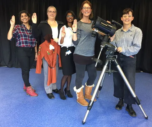 Physics team ready to welcome Brownies