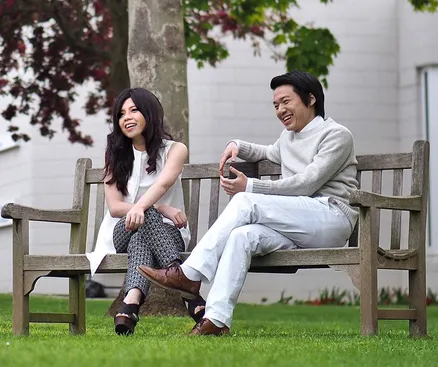 Andre Wang and Veronica Chang