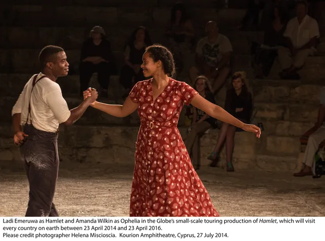 Hamlet at Kourion Amphitheatre, Cyprus