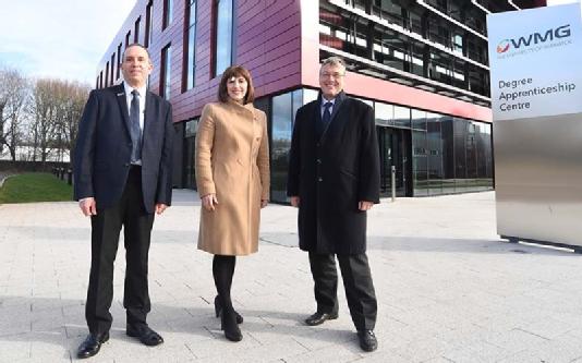 Shadow education secretary visits WMG
