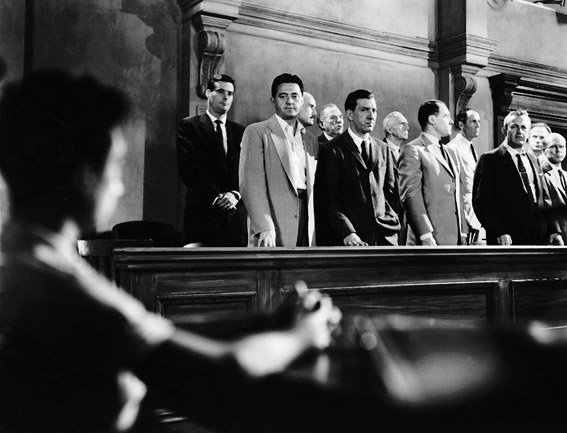 Men in a court room