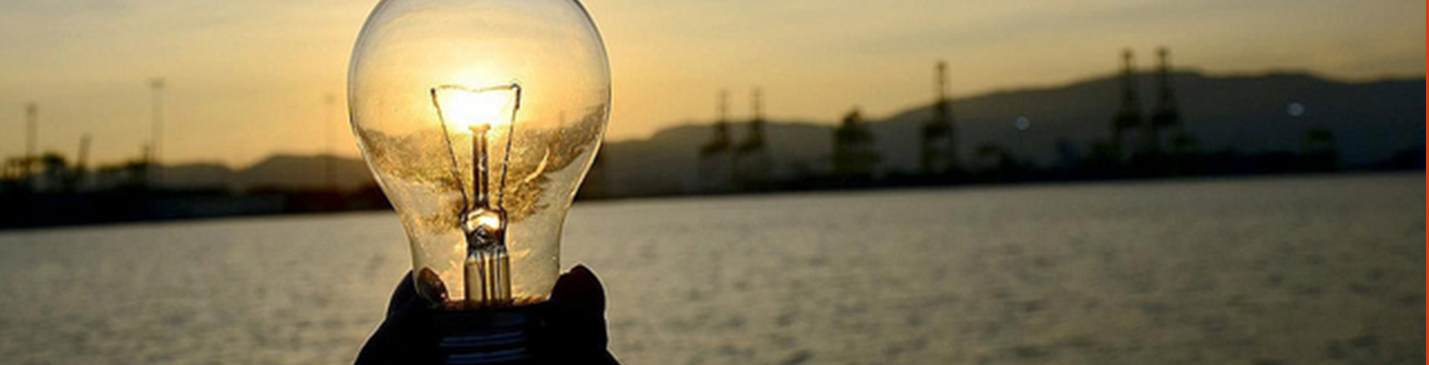 Corporate sustainability lightbulb